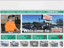 Tablet Screenshot of midtownmotorsal.com